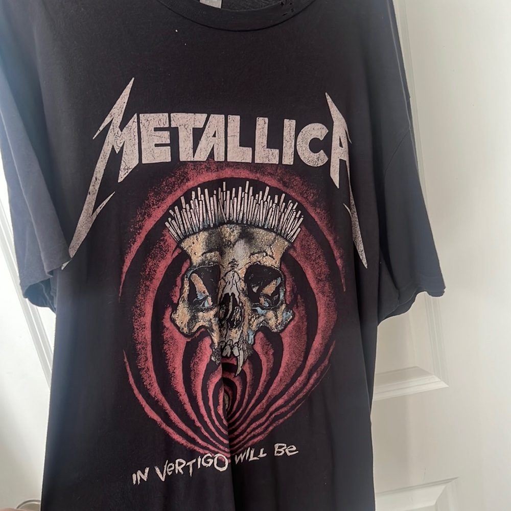 Vintage Metallica T shirt H&M
